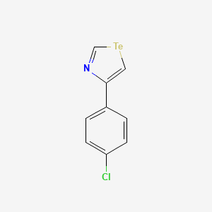 4-(4-Chlorophenyl)-1,3-tellurazole