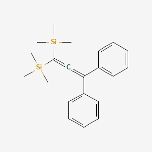 Silane, (3,3-diphenyl-1,2-propadienylidene)bis[trimethyl-