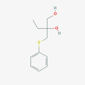 2-[(Phenylsulfanyl)methyl]butane-1,2-diol