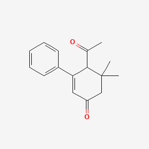 6-Acetyl-5,5-dimethyl-5,6-dihydro[1,1'-biphenyl]-3(4H)-one