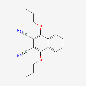 1,4-Dipropoxynaphthalene-2,3-dicarbonitrile