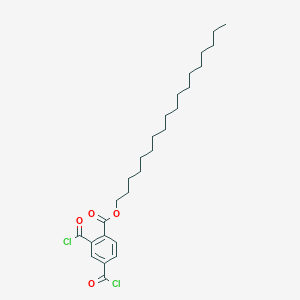 Octadecyl 2,4-bis(chlorocarbonyl)benzoate