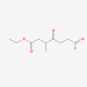 Ethyl 3-methyl-4,7-dioxoheptanoate