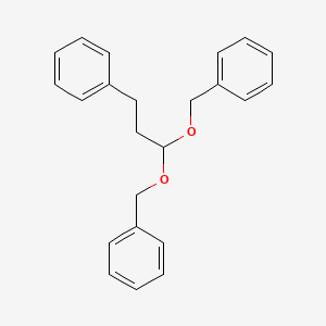 1,1'-[(3-Phenylpropane-1,1-diyl)bis(oxymethylene)]dibenzene