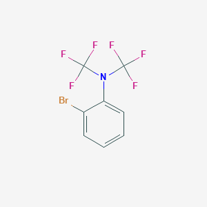 2-Bromo-N,N-bis(trifluoromethyl)aniline