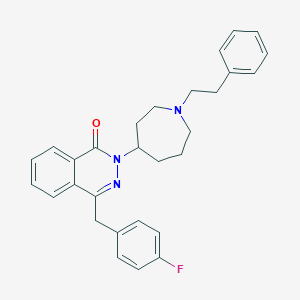 molecular formula C29H30FN3O B143120 氟维司特林 CAS No. 135381-77-0