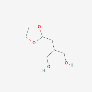 2-[(1,3-Dioxolan-2-yl)methyl]propane-1,3-diol