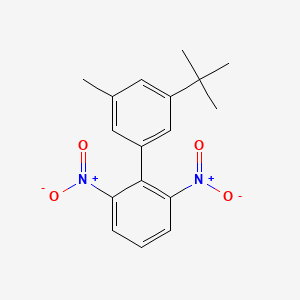 3'-tert-Butyl-5'-methyl-2,6-dinitro-1,1'-biphenyl