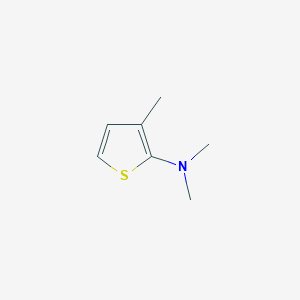 N,N,3-Trimethylthiophen-2-amine