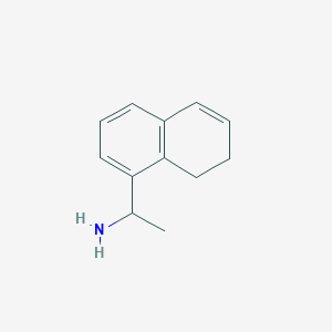 B1431216 1-(7,8-Dihydronaphthalen-1-yl)ethan-1-amine CAS No. 1822601-94-4