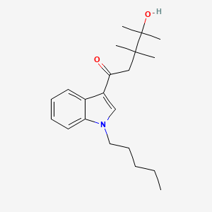 B1431218 4-Hydroxy-3,3,4-trimethyl-1-(1-pentyl-1H-indol-3-yl)-1-pentanone CAS No. 1445751-38-1