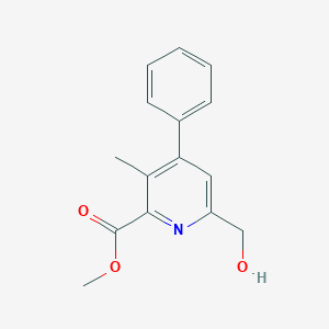 Methyl 6-(hydroxymethyl)-3-methyl-4-phenylpicolinate