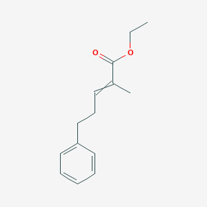 Ethyl 2-methyl-5-phenylpent-2-enoate