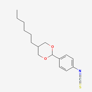 5-Hexyl-2-(4-isothiocyanatophenyl)-1,3-dioxane