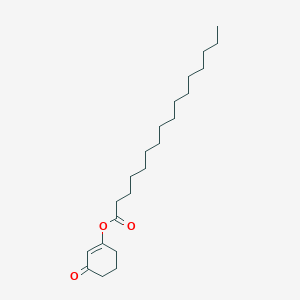 3-Oxocyclohex-1-EN-1-YL hexadecanoate