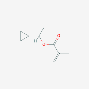 1-Cyclopropylethyl 2-methylprop-2-enoate