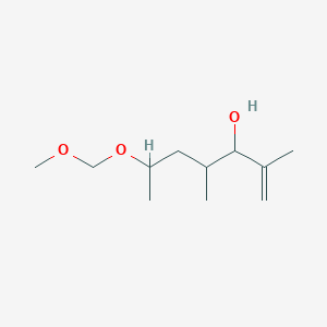 6-(Methoxymethoxy)-2,4-dimethylhept-1-EN-3-OL