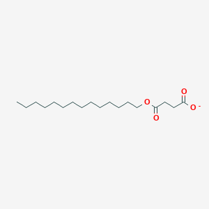 4-Oxo-4-(tetradecyloxy)butanoate