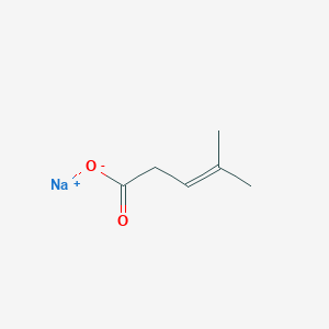 4-Methylpent-3-enoic acid, sodium salt