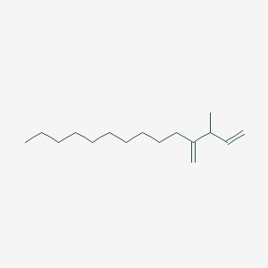 3-Methyl-4-methylidenetetradec-1-ene