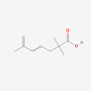 2,2,6-Trimethylhepta-4,6-dienoic acid