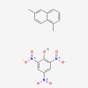 1,6-Dimethylnaphthalene;2,4,6-trinitrophenol