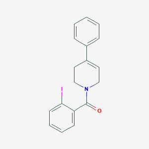 (2-Iodophenyl)(4-phenyl-3,6-dihydropyridin-1(2H)-yl)methanone