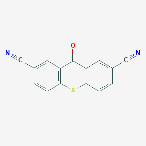 9-Oxo-9H-thioxanthene-2,7-dicarbonitrile