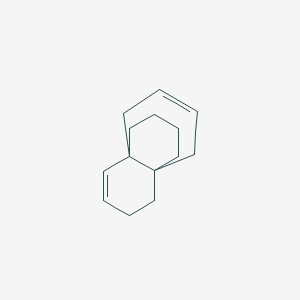 molecular formula C14H20 B14313108 1,2,5,8-Tetrahydro-4a,8a-butanonaphthalene CAS No. 111872-82-3