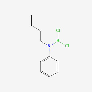 N-Butyl-1,1-dichloro-N-phenylboranamine