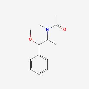 Acetamide, N-(2-methoxy-1-methyl-2-phenylethyl)-N-methyl-