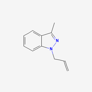 3-Methyl-1-(prop-2-en-1-yl)-1H-indazole