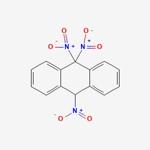 9,9,10-Trinitro-9,10-dihydroanthracene