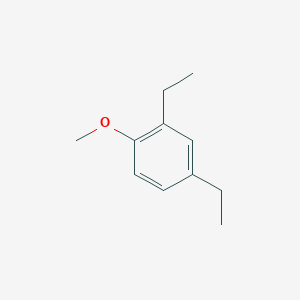 molecular formula C11H16O B14313270 2,4-Diethyl-1-methoxybenzene CAS No. 110457-64-2