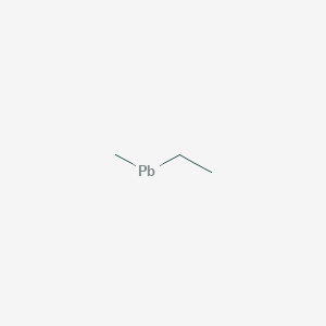 molecular formula C3H8Pb B14313358 Ethyl(methyl)lead 