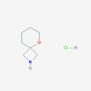 B1431340 5-Oxa-2-azaspiro[3.5]nonane hydrochloride CAS No. 1330765-15-5