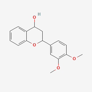 2-(3,4-Dimethoxyphenyl)-3,4-dihydro-2H-1-benzopyran-4-ol