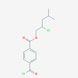 2-Chloro-4-methylpentyl 4-(chlorocarbonyl)benzoate