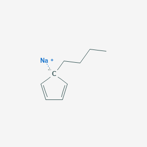 sodium;5-butylcyclopenta-1,3-diene