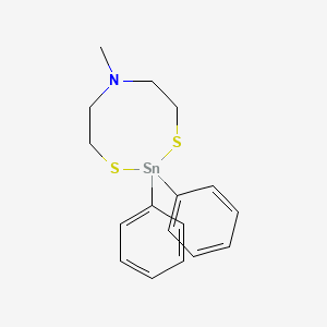 6-Methyl-2,2-diphenyl-1,3,6,2-dithiazastannocane