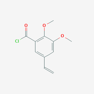 5-Ethenyl-2,3-dimethoxybenzoyl chloride