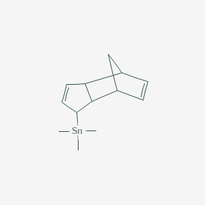 Trimethyl(3a,4,7,7a-tetrahydro-1H-4,7-methanoinden-1-yl)stannane