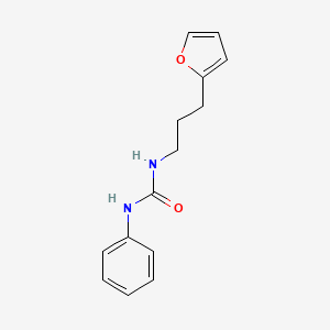 N-[3-(Furan-2-yl)propyl]-N'-phenylurea