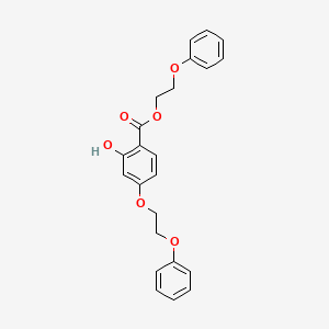 2-Phenoxyethyl 2-hydroxy-4-(2-phenoxyethoxy)benzoate