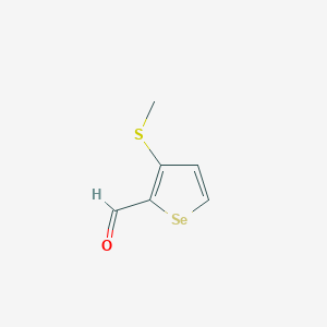 3-(Methylsulfanyl)selenophene-2-carbaldehyde