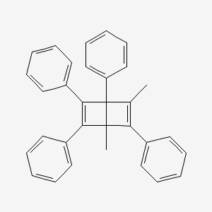 1,3-Dimethyl-2,4,5,6-tetraphenylbicyclo[2.2.0]hexa-2,5-diene