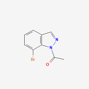 1-(7-Bromo-1H-indazol-1-yl)ethanone