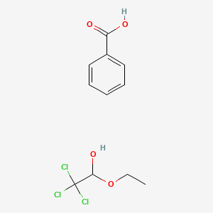 Benzoic acid;2,2,2-trichloro-1-ethoxyethanol