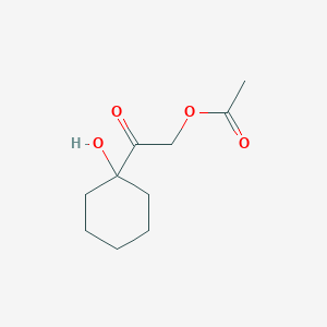 2-(1-Hydroxycyclohexyl)-2-oxoethyl acetate