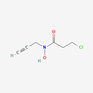 3-Chloro-N-hydroxy-N-(prop-2-yn-1-yl)propanamide